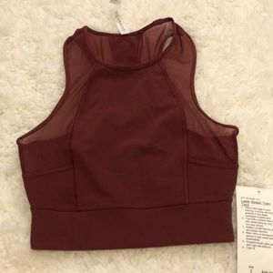 Lululemon laser speed train tank size 2 NWT